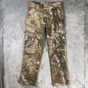 SHE Outdoor Pants Womens Size M Realtree Xtra Camo‎ Cargo Hunting Fishing Gorp